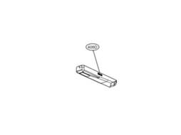 Prateleira Ou Tabuleiro de Armazenamento Superior Localizado no Interior da Porta do Compartimento Principal do Frigorífico LG Ajp73574407