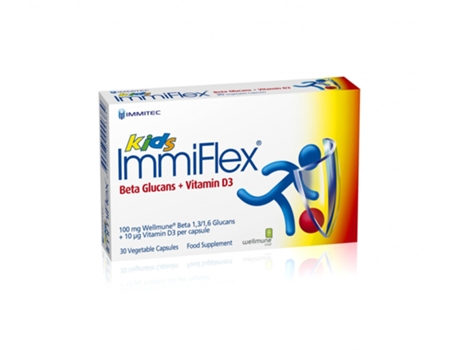 ImmiFlex Kids ImmiFlex Beta Glucans + Vitamin D3 30's