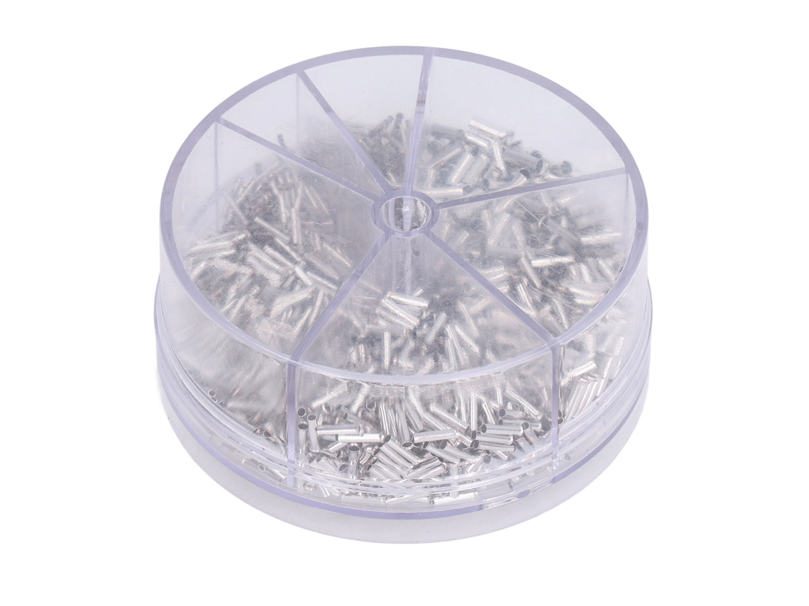 Ferrules De Fio Não Isolados Laxiscreed Para Conexão Segura Por Cravação Ou Bricolagem