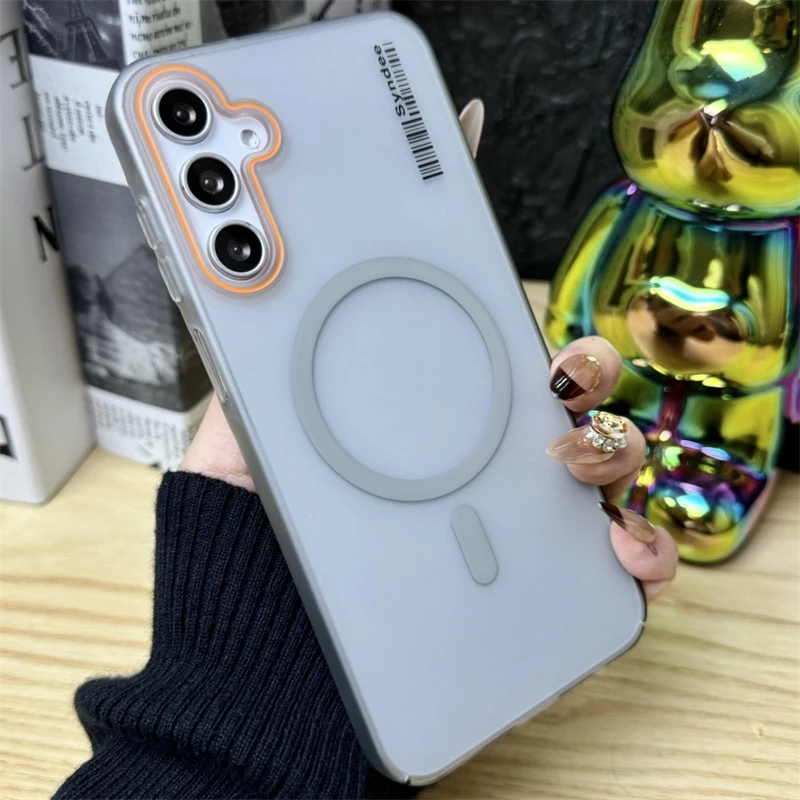 (cinza, Galaxy A33 5g) Capa Ultrafina E Fosca Para Celular