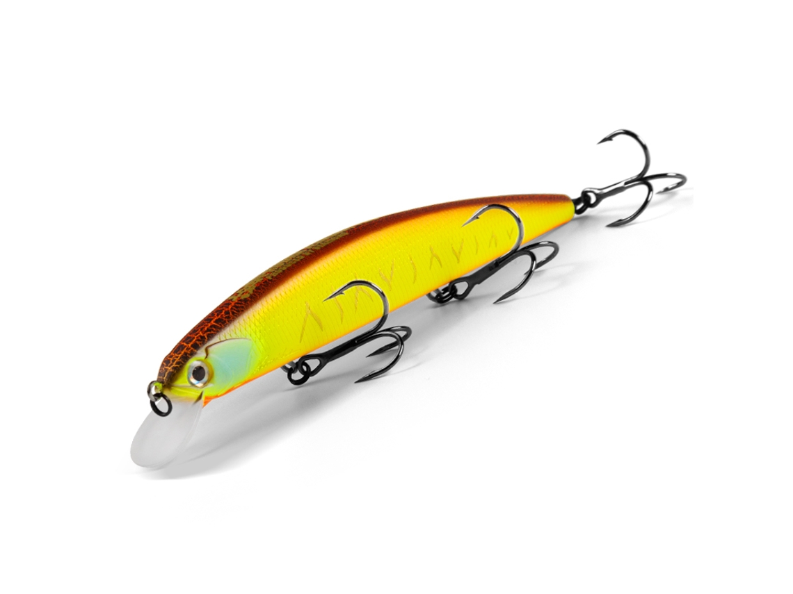 Isca Artificial de Pesca 13cm 21g Sp Profundidade 1,8m Top Swinging Minnow Isca Rígida MDUG (estilo B)