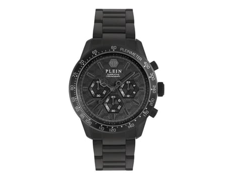 Relógio Philipp Plein Pwpya0624 Aço Inoxidável Preto 44 Mm Resistente À Água 5 Bar