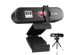 Lurelia Webcam 1080p Com Microfone Preto