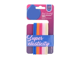 2026 juego de Aros Elásticos para Cabello Simple Y Moderno para Mujeres Y Niñas, Portacoletas Azul Y Rosa