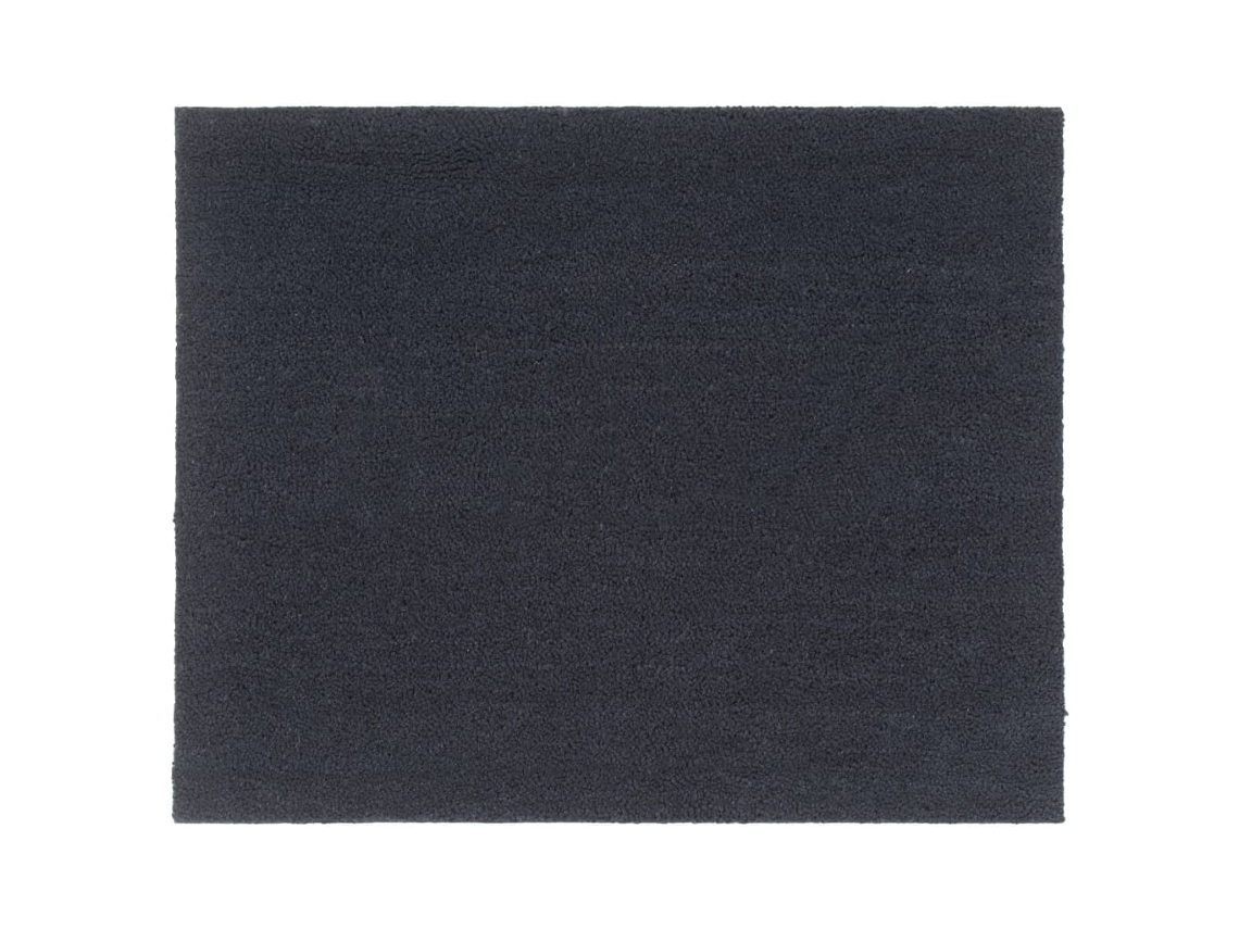 Vidaxl Tapete De Porta 80x100 Cm Fibra De Coco Tufada Cinzento Escuro