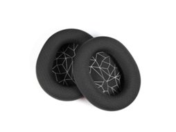 Almofada Para Auscultadores Steelseries Arctis 9 De Orelhas De Esponja Macia Malha De Impressão Branca