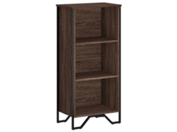 Estante Carvalho Castanho MAISON EXCLUSIVE em derivados de madeira (50x31x106 cm)