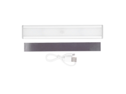 Luminária Led para Armário com Sensor de Movimento e Luminosidade, 276lm, 3 Velocidades, Luz Branca, Fita de Led Magnética BRILVIBERA