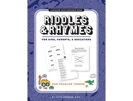 Livro Riddles amp Rhymes For Kids, Parents and Educators Fun Popular Themes de Anita Vermeer (Inglês)