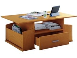 Mesa De Sofá Junata Mesa De Centro Gaveta Vcm