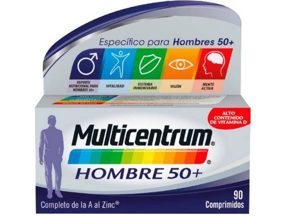 Suplemento Alimentar MULTICENTRUM Man + (90 comprimidos)
