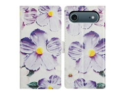 Capa Para Iphone Air Com Estampa De Flores Roxas