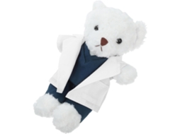 Urso Polar Médico De Pelúcia, Boneco Multifuncional Para Decoração