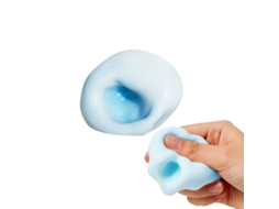 Bola Anti estresse Azul Claro para Alívio de Tensão e Ansiedade LAXISCREED