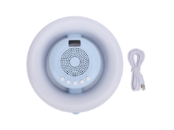 Alto-falante Flutuante Bluetooth Para Piscina Com Luzes Rgb, Display De Temperatura E Resistência À Água Ip65 Azul