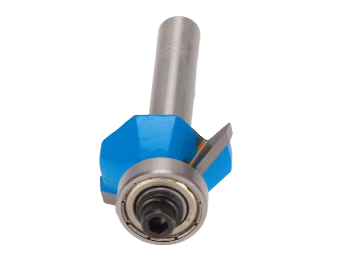 Laxiscreed Cortador De Chanfro De 1/4" Com Encaixe Redondo Para Carpintaria E Corte Em Ângulo De 45°