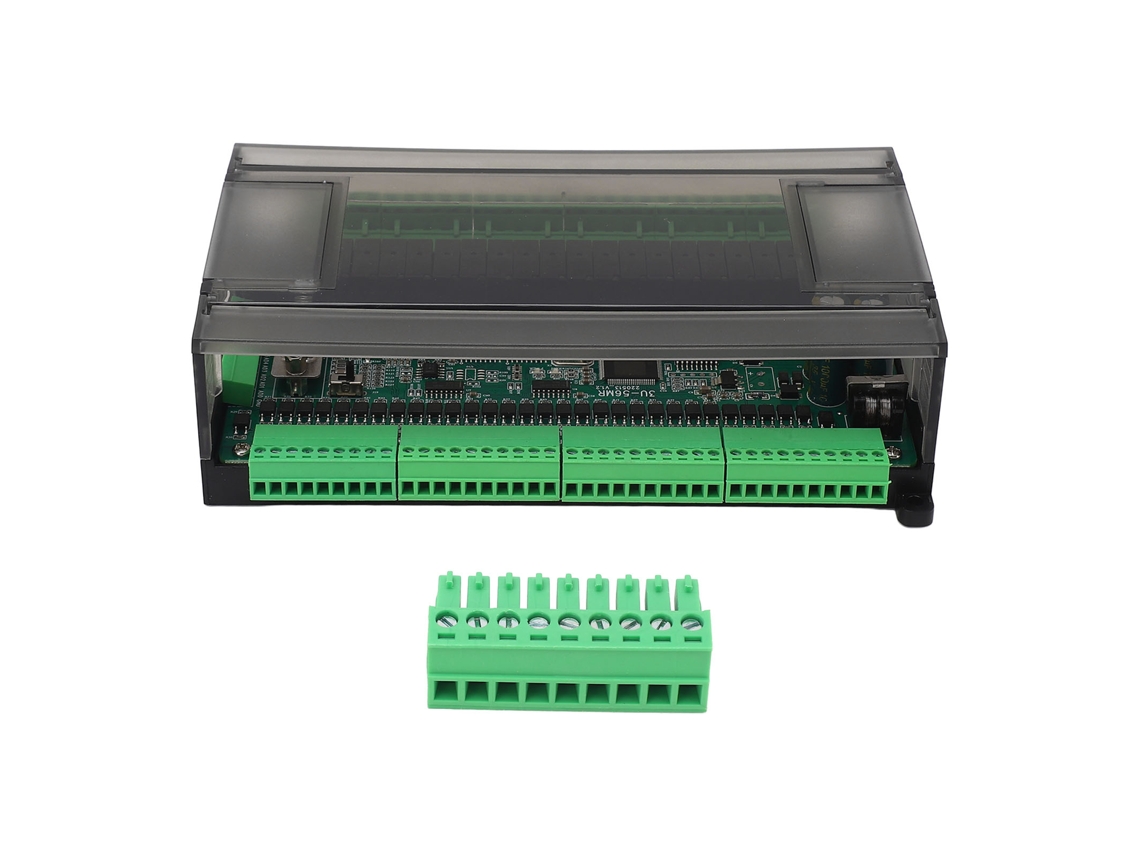 Controlador Lógico Programável Fx3u 56mr 6 Canais 60k Temporização