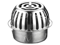 Ralo de Piso em Aço Inoxidável, Anti entupimento, Filtro AQUAFORGE
