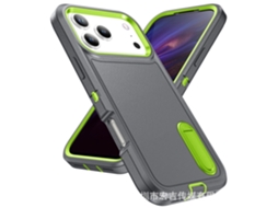 Lurelia Capa De Telemóvel Para Google Pixel 9 Antiqueda Com Suporte, Cinzento