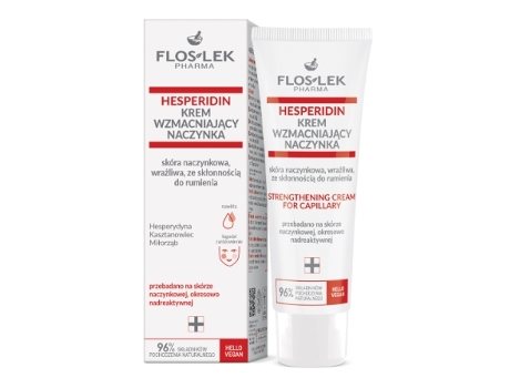 Creme Fortalecedor De Vasos Sanguíneos Flos Lek Hesperidina, 50 Ml Floslek