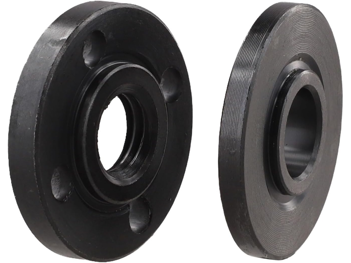 Conjunto De Placa Pressão Para Esmerilhadeira Angular Tipo 125 100com Porca Flangeada Interna E Externa, Compatível Com