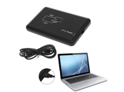 Leitor de Cartão Primerox RFID 13.56mhz com 5 Cartões e 5 Chaves Fob