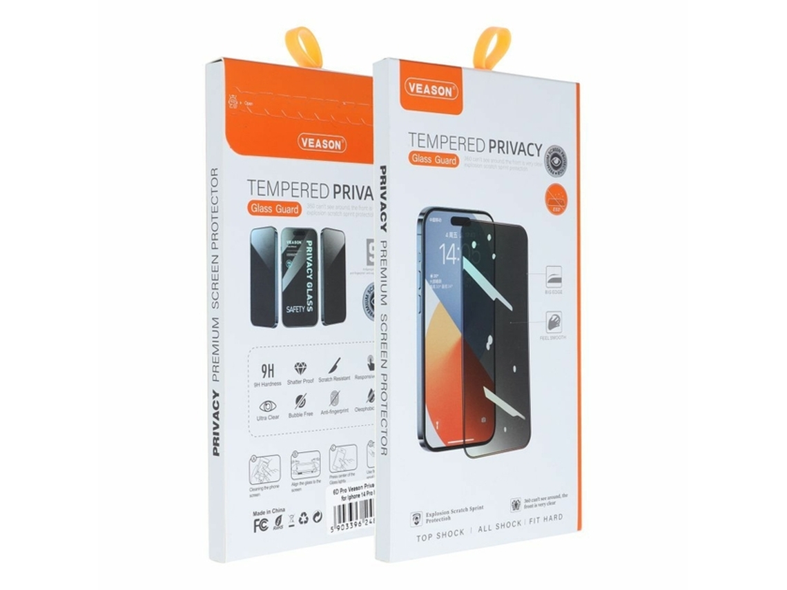 Pelicula de Vidro VEASON iPhone 14 Pro