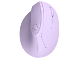 Rato Ergonómico Sem Fios, Ligação Dupla Usb Bluetooth, 1000/1600/2400 Dpi Roxo Bestvite