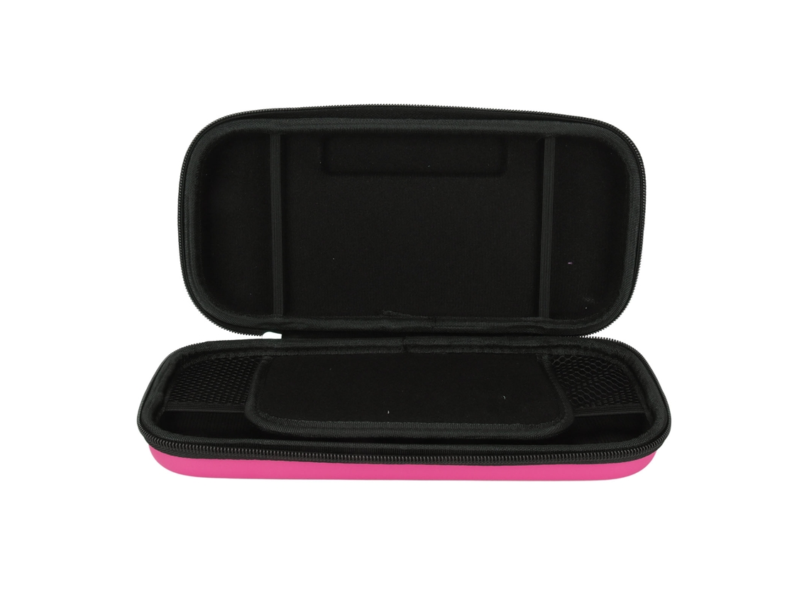 Bolsa de Armazenamento para Nintendo Switch EOOCOO grande e rosa
