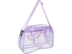 Bolsa Feminina Tipo Sacola Com Compartimento, Versátil Para Viagens, Academia E Praia.