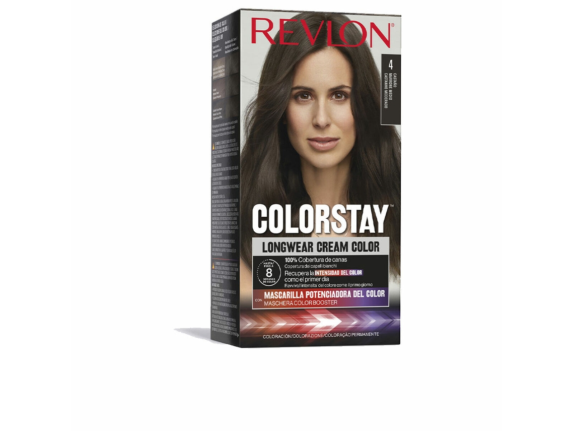 Tinta Permanente Revlon Colorstay Castanho Nº 4