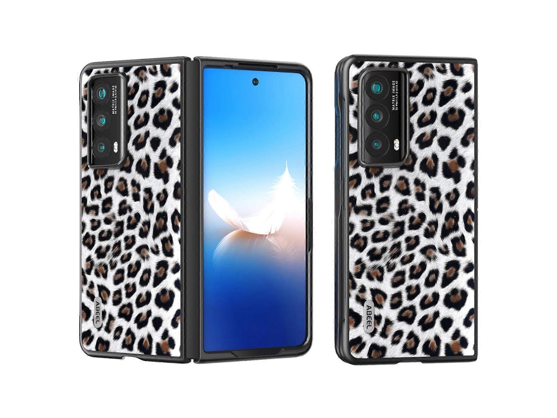 Capa Protetora Traseira Com Estampa De Leopardo Para Honor Magic Vs2 5g