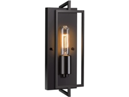 Luminária de parede industrial vintage com soquete E26 Fosca BRILVIBERA