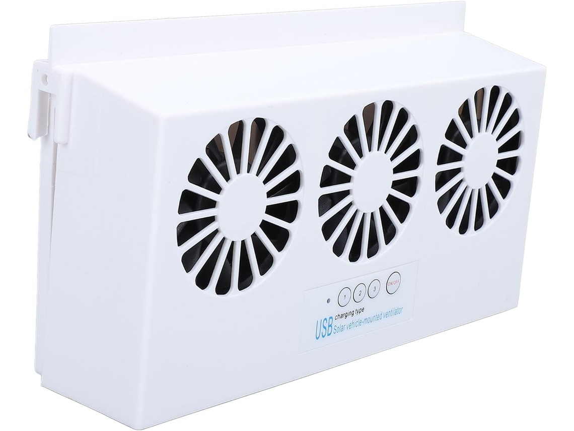 Ventilador De Exaustão Para Carro Movido A Energia Solar Fdit, Ventilador Portátil Para Carro, 5000rpm, 3 Velocidades