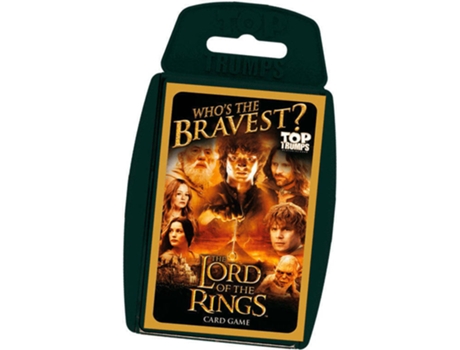 Jogo de Cartas  Lord of the Rings Top Trumps