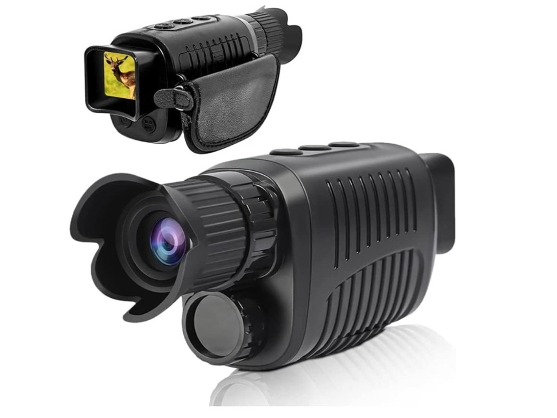 Binóculos Visão Noturna Ir 1080p Foto Vídeo Caça Viagens Vigilância Preto Bestvite