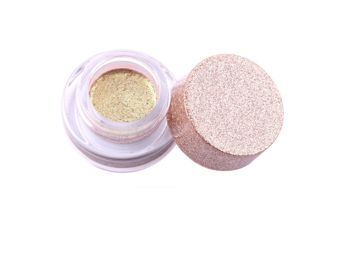 Pó De Sombra De Olhos Com Brilho Shining Glitter - Textura Suave, À Prova D'água E Suor, 3g