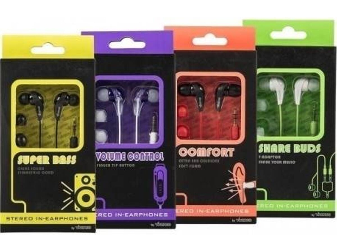 Auriculares VIVANCO 32810 (In Ear)