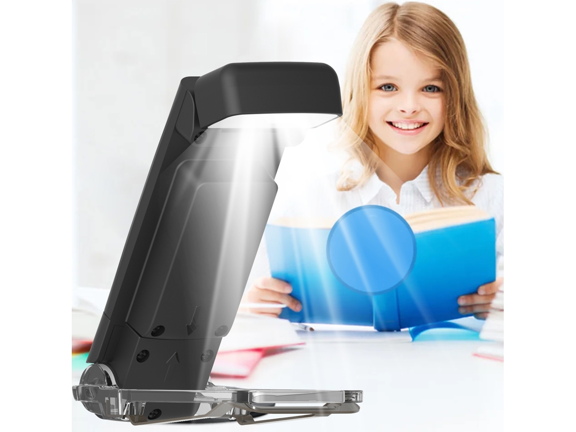 Luz de Leitura Led Clip Usb Recarregável