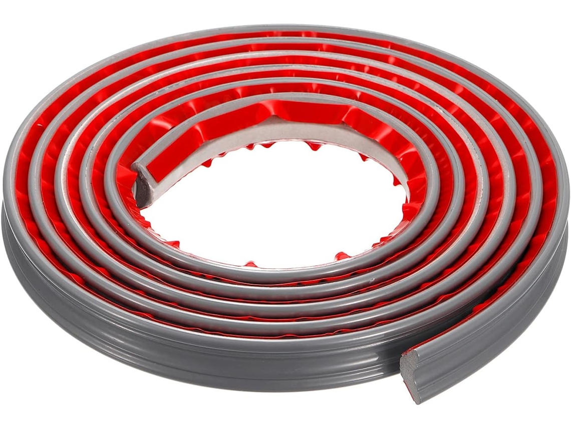 Fitas Autoadesivas de Proteção de Borda 19 Mm X 2 Metros Rodapés Decorativos Flexíveis, CHABERLU (l*c)