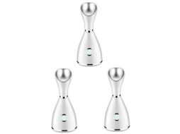 3pcs Nano Instrumento De Limpeza Doméstica Vapor Rosto Instrumento Beleza Vapor Rosto Instrumento Pulverizador Cosmético Médio Branco Yizhood