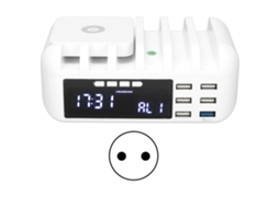 Carregador multifuncional com carregamento rápido e bateria de 590mah EOOCOO