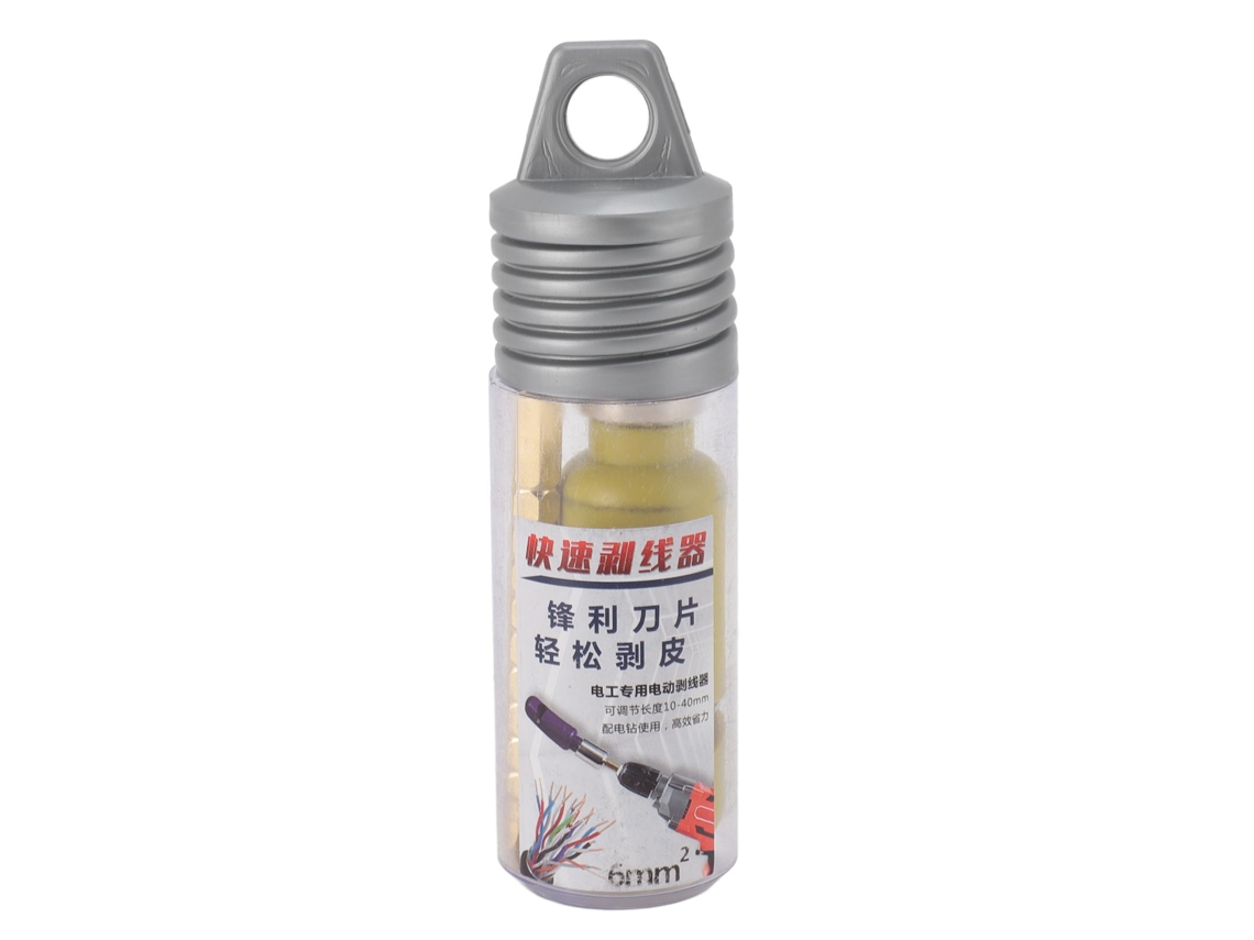 Ferramenta De Descascador De Cabos Laxiscreed Para Cabos De 6mm² E Furadeiras Sem Fios