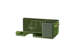 Suporte de Parede para Secador Cabelo, Organizador Cabelo - C Om Bandeja Armazenament GOKOCO