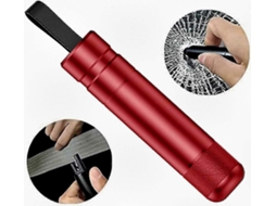 Martelo de Emergência Compacto e Cortador de Correia 2 em 1 com Suporte AQUAFORGE