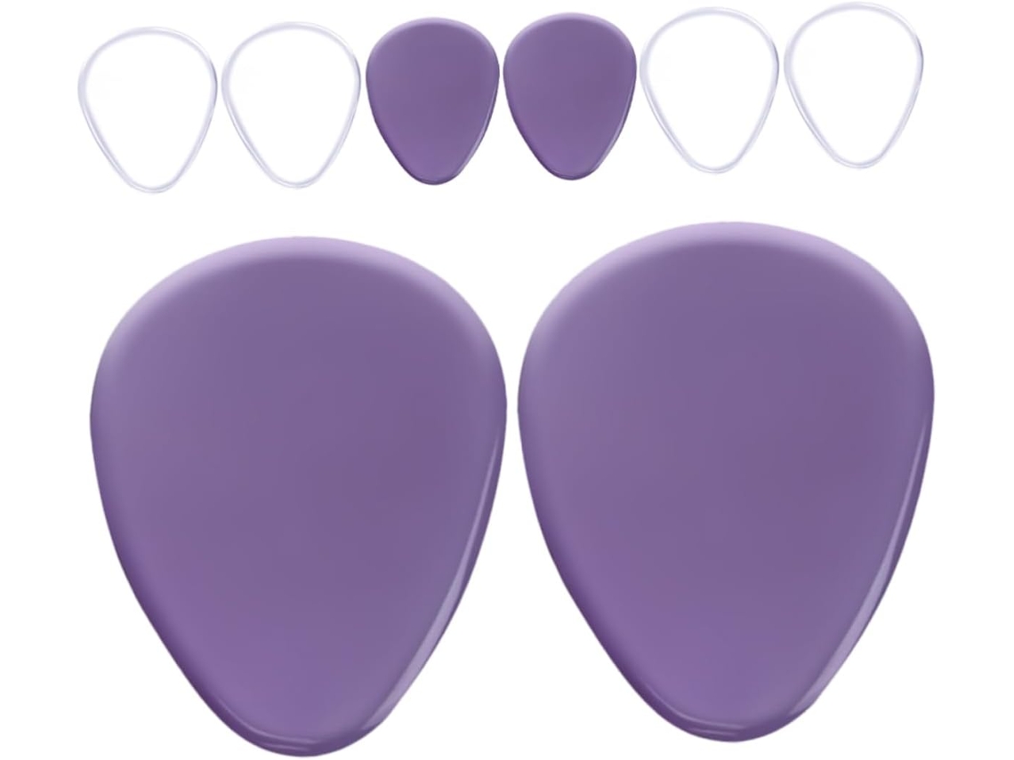 Partykindom Conjunto De 4 Pares Palmilhas Gel Com Amortecimento Frontal Para Salto Alto, Antiderrapantes E Confortáveis