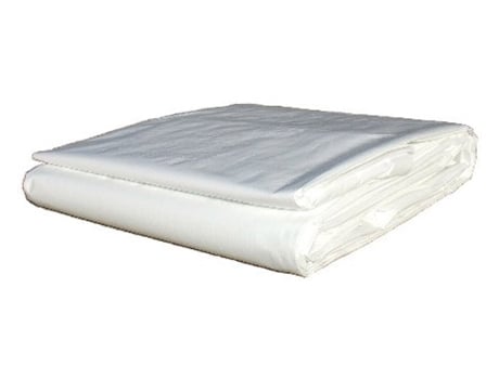 Lona de Proteção Abratools Branco 3 x 5 m Polietileno