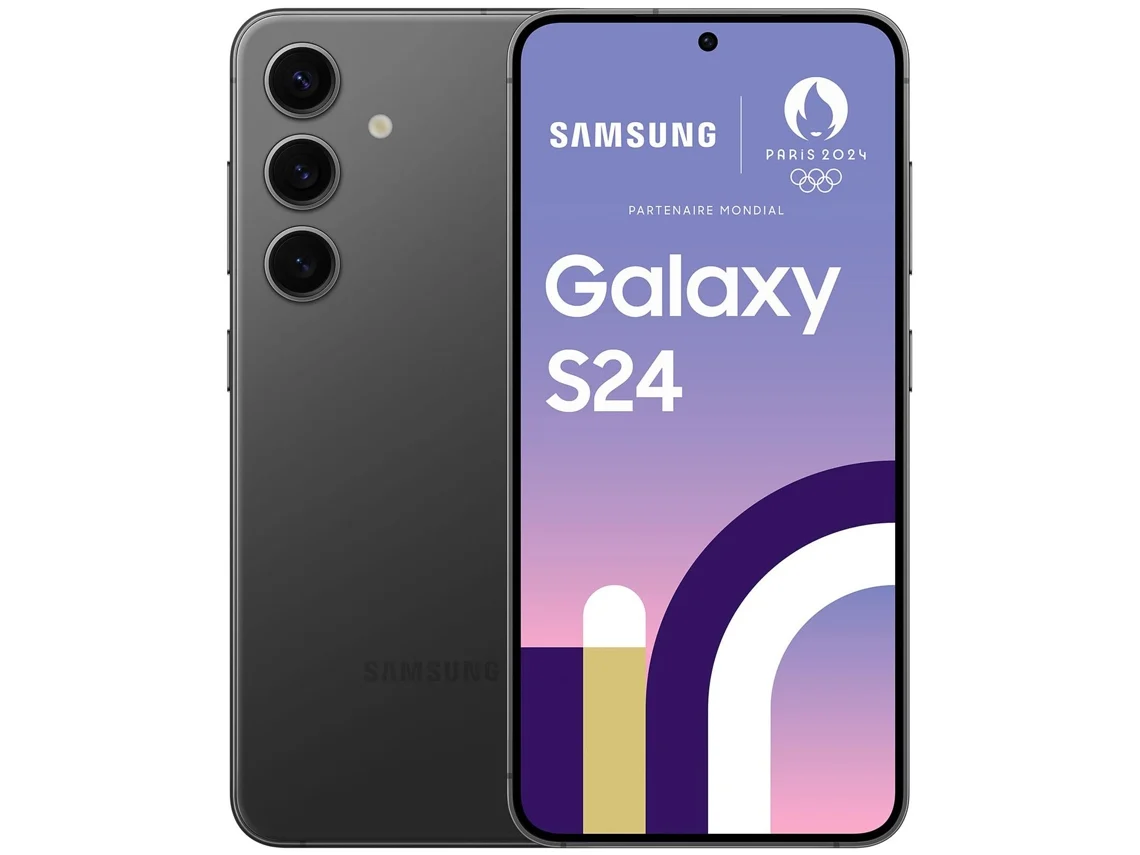 Smartphone SAMSUNG Galaxy S24 Dual Sim (Recondicionado Marcas Mínimas - 128 GB - Preto)