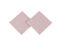 Almofadas quadradas de feltro para pés de mesa e organizadores de móveis (autoadesivas, resistentes a rasgos, tamanho prático)