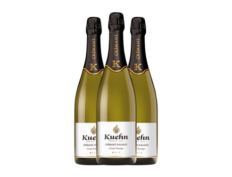 Espumante KUEHN Prestige Brut Crémant d'Alsace (0.75 L - 3 Unidades)